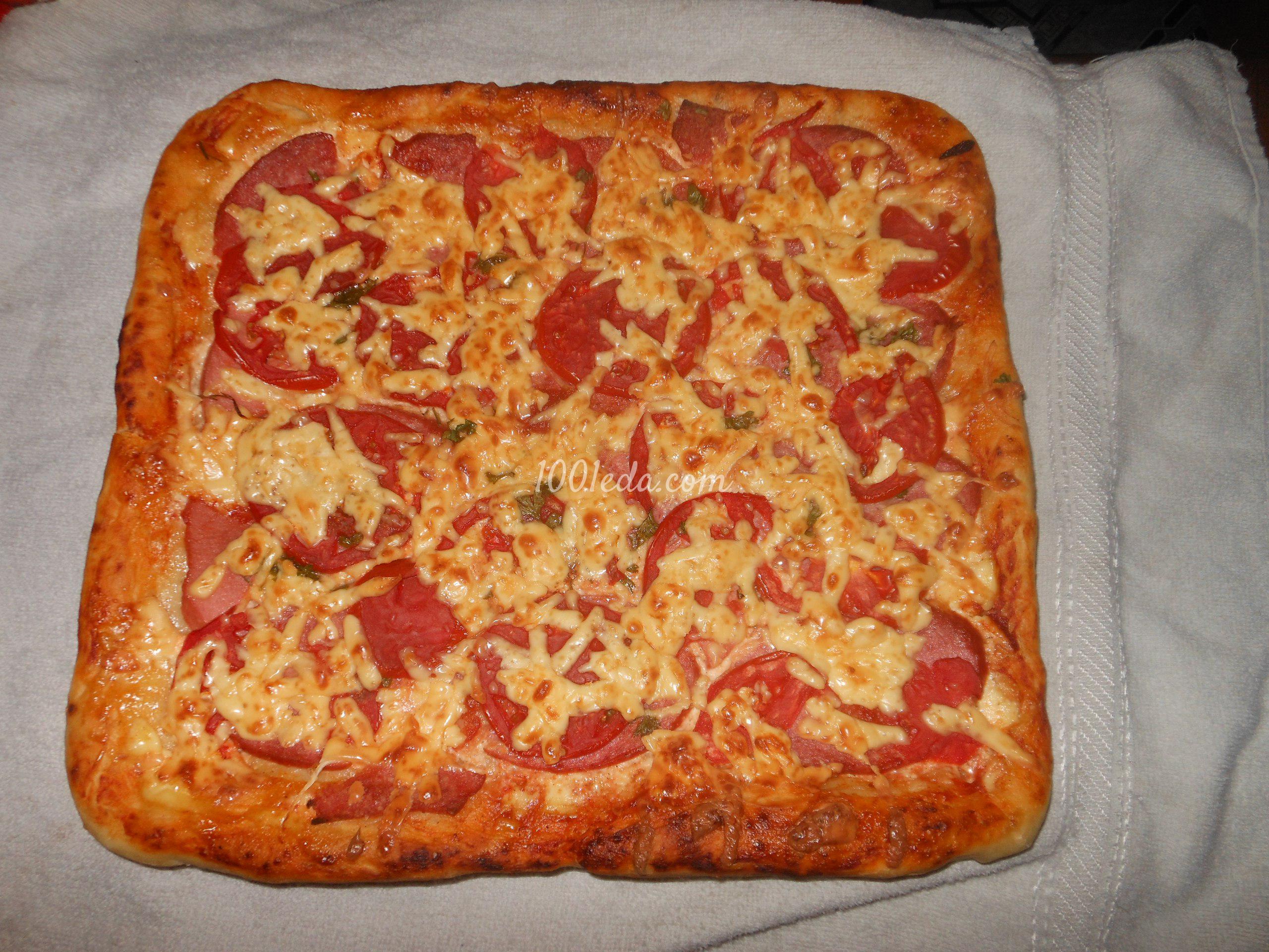Тесто для ароматной пиццы