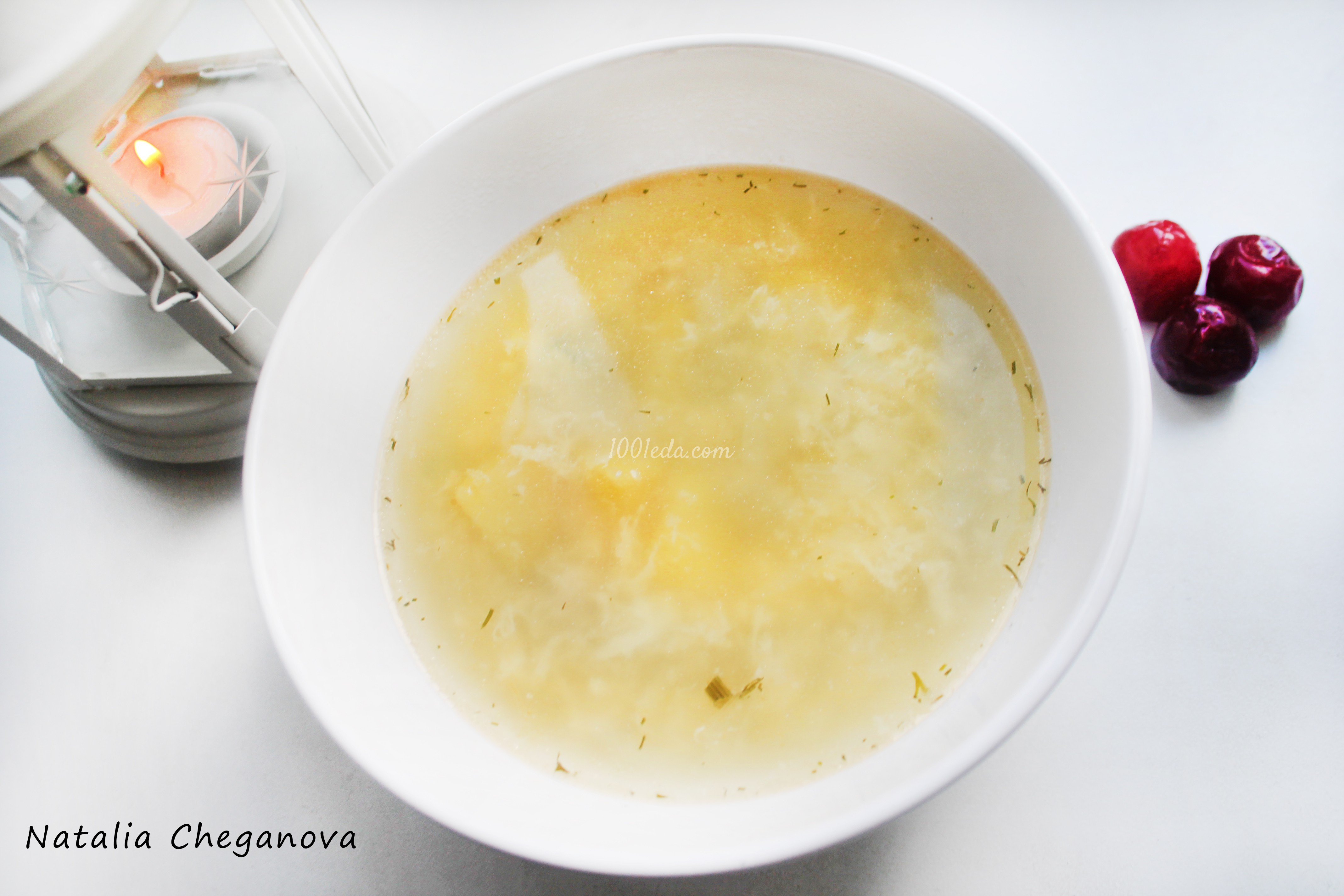 Картофельный супчик с яйцом в мультиварке: рецепт с пошаговым фото