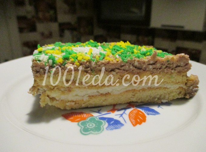 Торт из печенья Причудливые узоры для детей и взрослых: рецепт с пошаговым фото