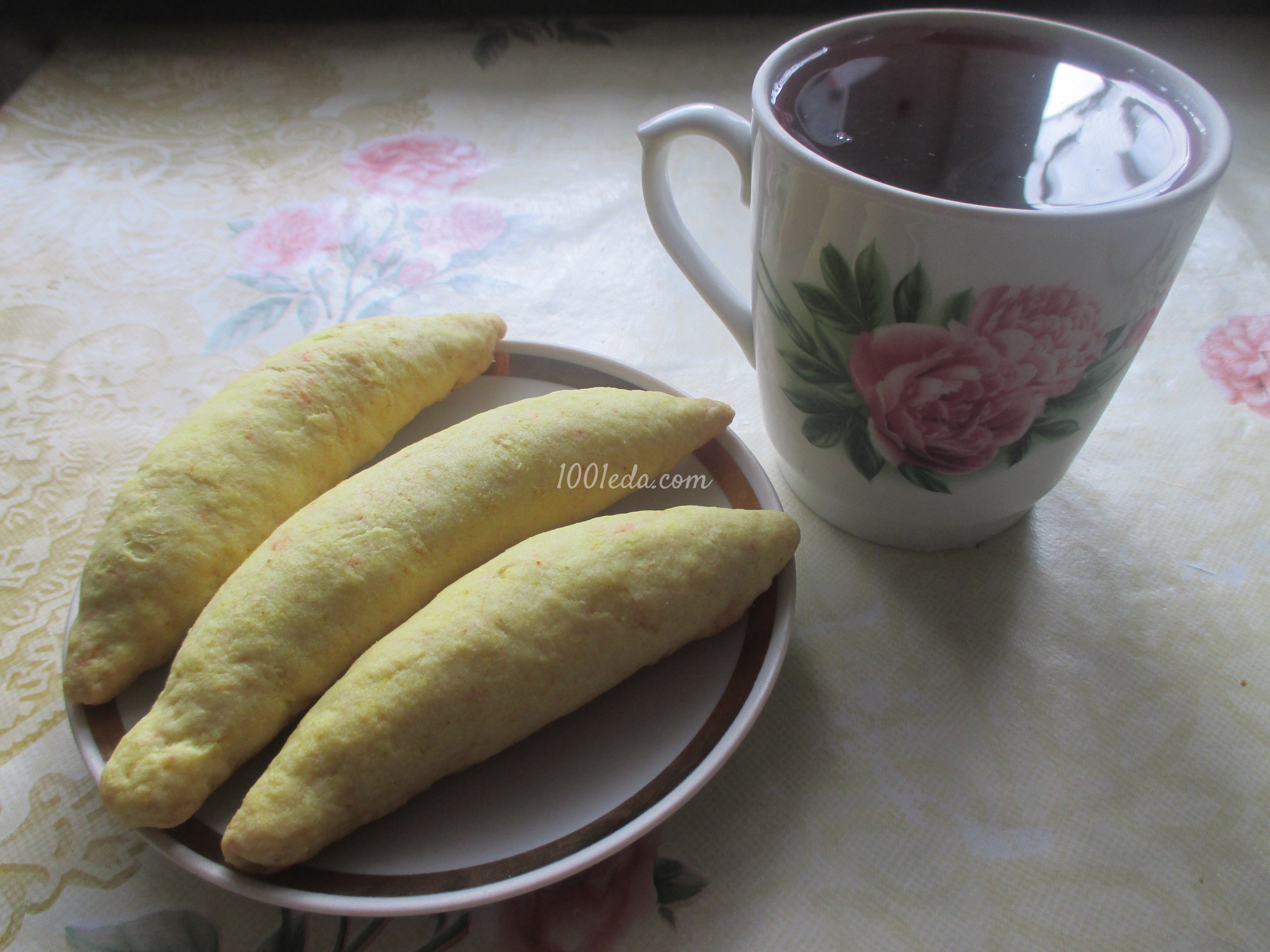 Печенье Бананы с творогом: рецепт с пошаговым фото