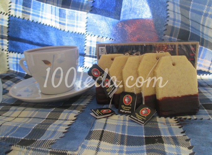 Детское печенье Чайный пакетик: рецепт с пошаговым фото