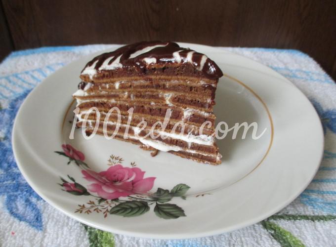Торт из наливных коржей: рецепт с пошаговым фото