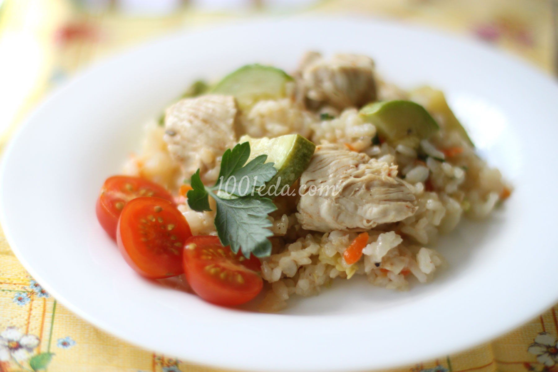 Рисовая каша с куриной грудкой и овощами в мультиварке: рецепт с пошаговым фото
