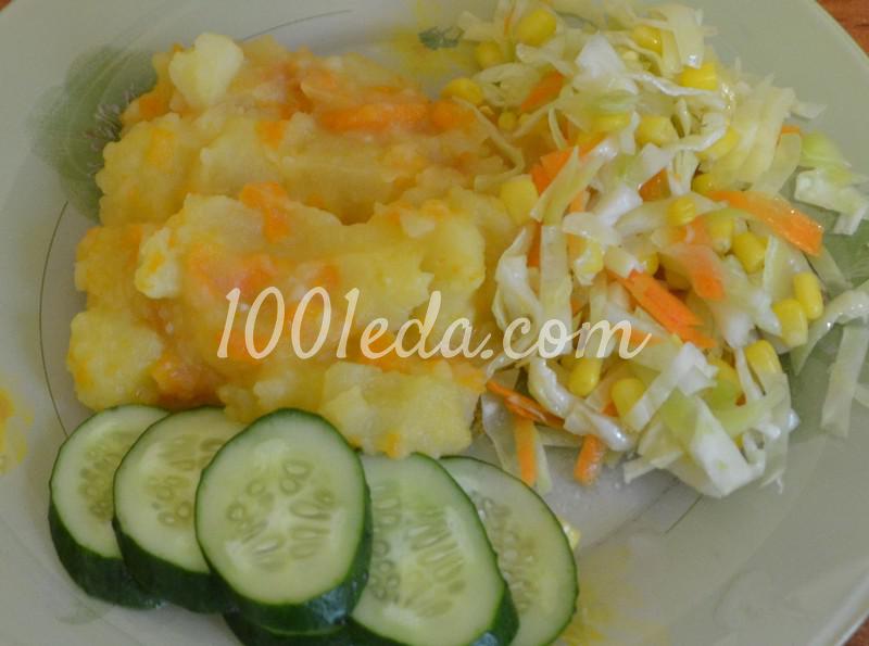 Тушеный картофель в мультиварке с морковью и чесноком: рецепт с пошаговым фото