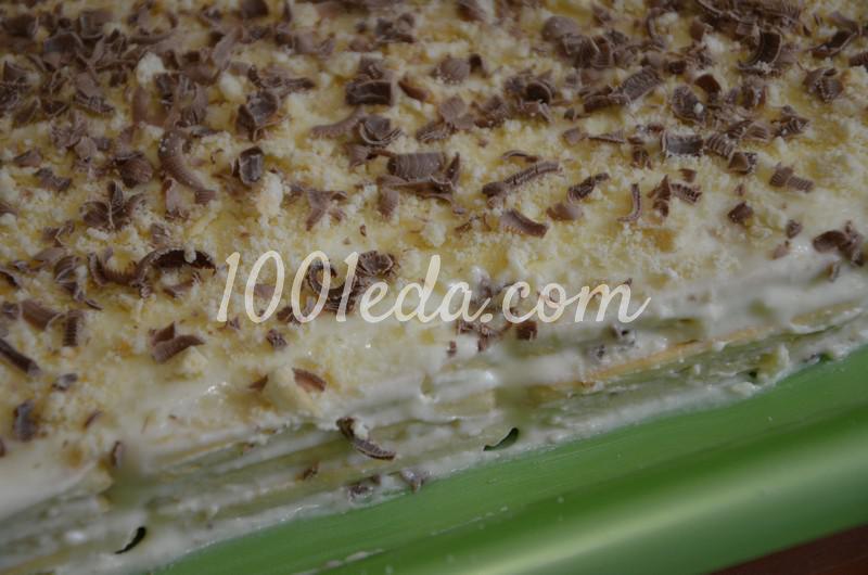 Нежный торт из печенья со сметанно-масляным кремом: рецепт с пошаговым фото 