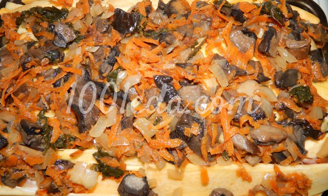 Кабачково-картофельная лазанья с мясом и грибами - Шаг №10