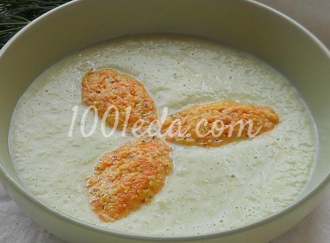 Кабачковый суп с морковными кнелями: рецепт с пошаговым фото - Шаг №9