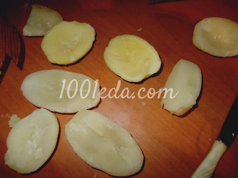 Картофель с грибной начинкой: рецепт с пошаговым фото - Шаг №2