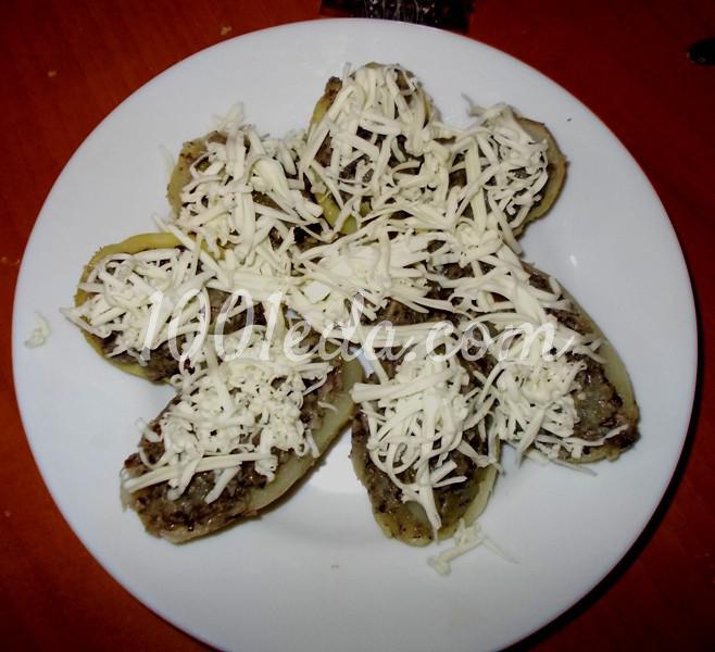Картофель с грибной начинкой: рецепт с пошаговым фото - Шаг №5