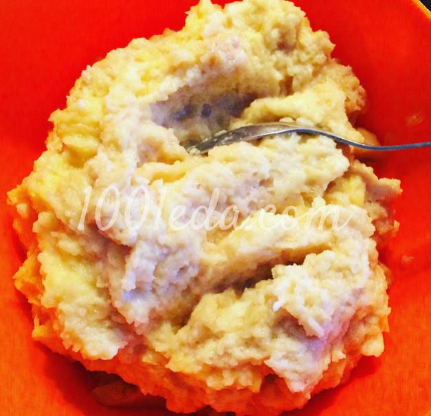 Картофельная бабка с курицей и грибами в глиняном горшочке: рецепт с пошаговым фото - Шаг №5