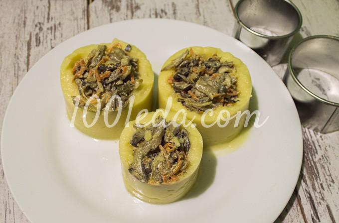 Картофельное пюре с грибами по-новому: рецепт с пошаговым фото - Шаг №10