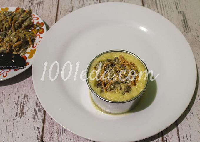 Картофельное пюре с грибами по-новому: рецепт с пошаговым фото - Шаг №9