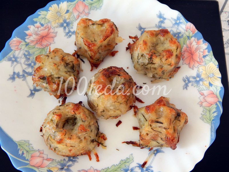 Картофельные кексы с беконом: рецепт с пошаговым фото - Шаг №7