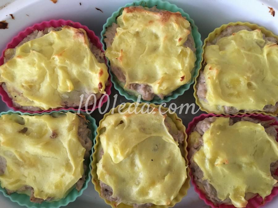 Картофельные маффины с индейкой для детей: рецепт с пошаговым фото - Шаг №10