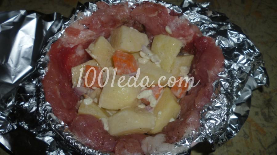 Картошечка в мясе: рецепт с пошаговым фото - Шаг №8