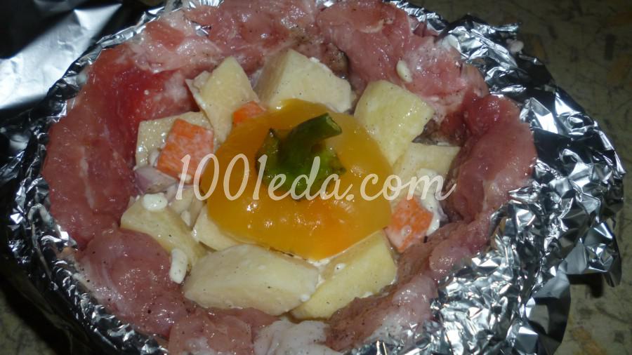 Картошечка в мясе: рецепт с пошаговым фото - Шаг №9