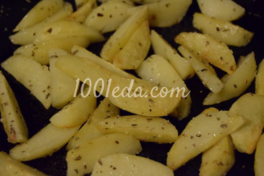 Картошка, жареная с орегано: рецепт с пошаговым фото - Шаг № 4