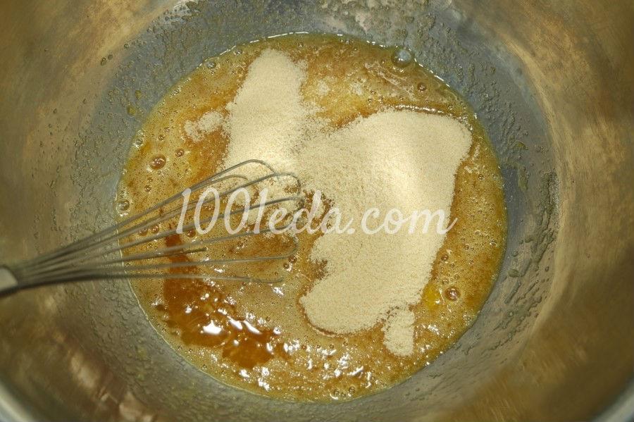 Кекс с цукини, орехом и тыквенными семечками: рецепт с пошаговым фото - Шаг №3