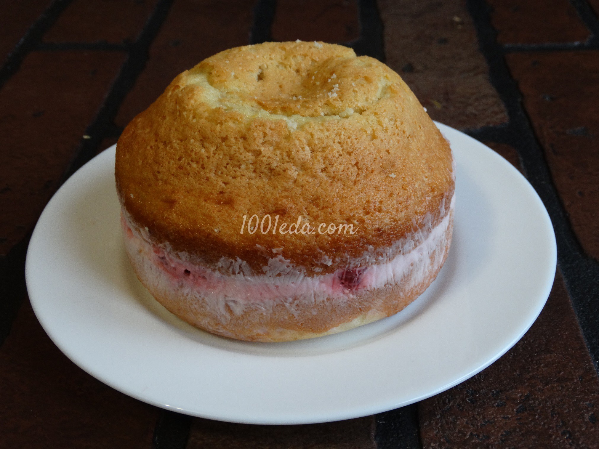 Клубнично-йогуртовый торт: рецепт с пошаговым фото - Шаг №7