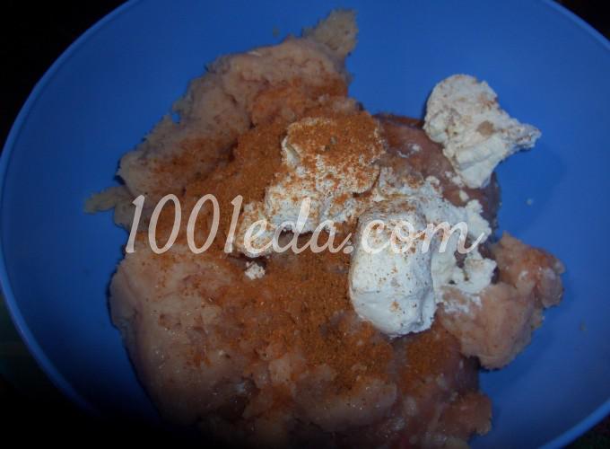 Колбаски из индюшатины и куриной грудки Белковые: рецепт с пошаговым фото - Шаг №1