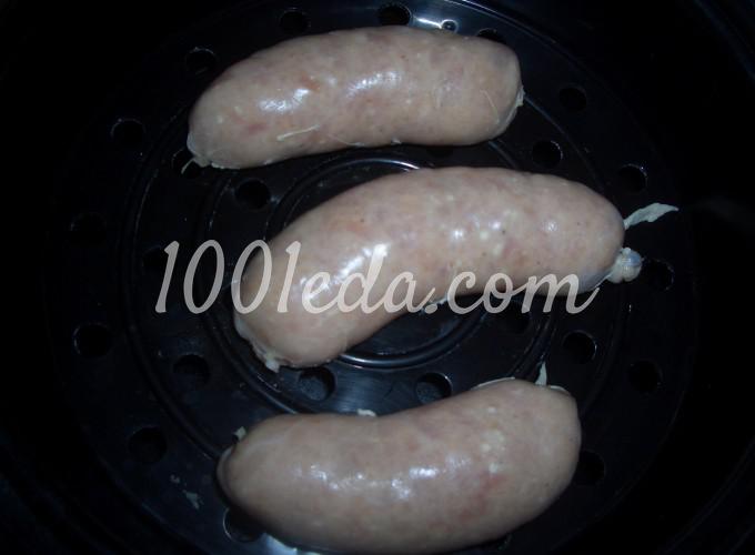 Колбаски из индюшатины и куриной грудки Белковые: рецепт с пошаговым фото - Шаг №8
