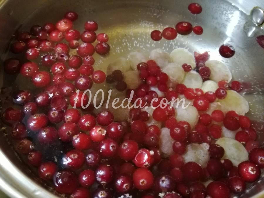 Компот из винограда и клюквы Компот из винограда и клюквы