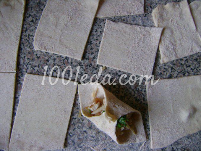 Конвертики с филе индейки и сыром: рецепт с пошаговым фото - Шаг №2