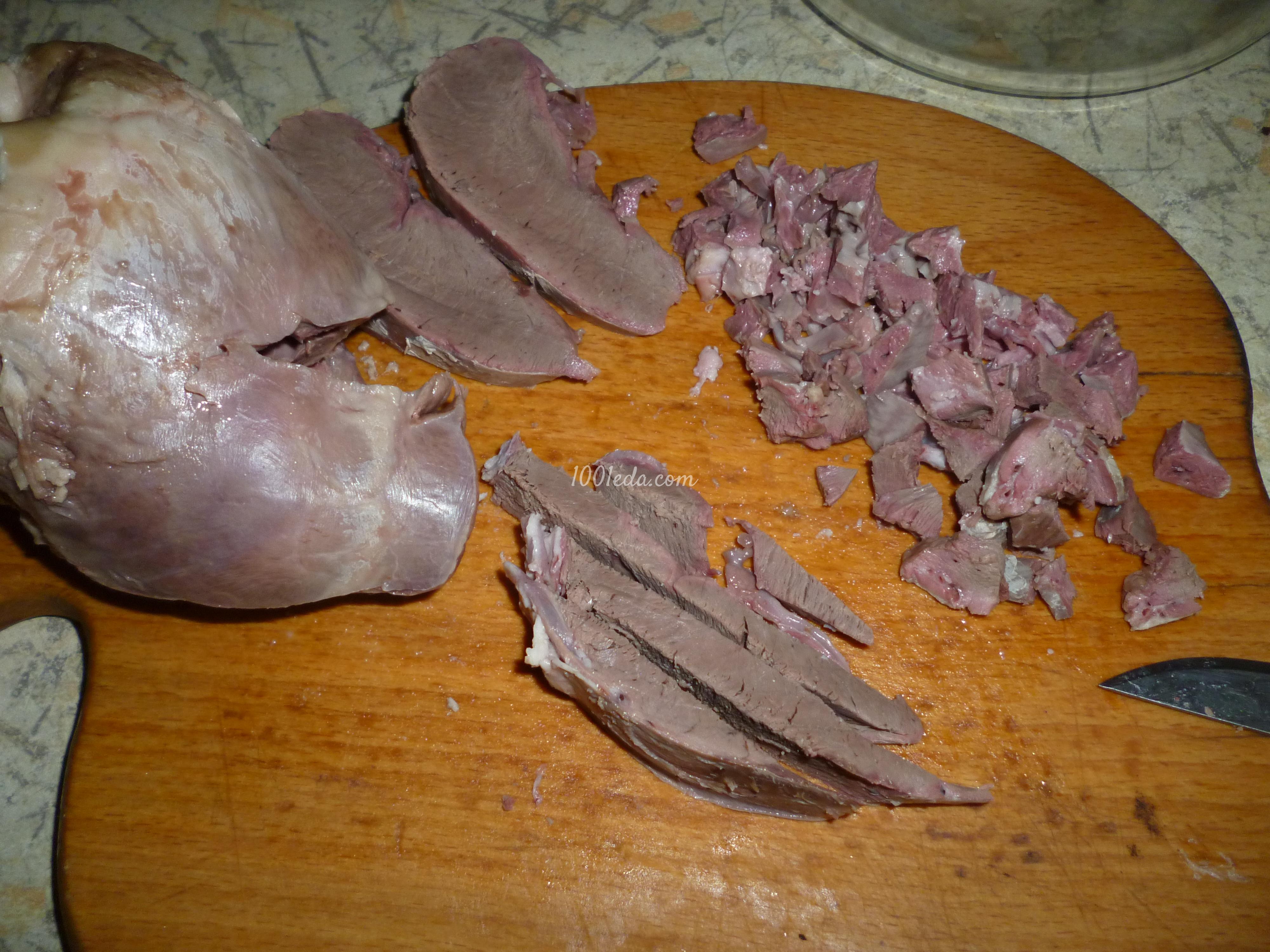 Котлеты в жировой свиной сетке с пшеном и свиными потрохами: рецепт с пошаговым фото - Шаг №4