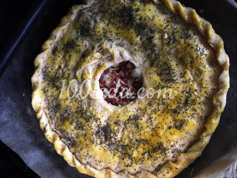 Кубите - мясной караимский пирог с бараниной: рецепт с пошаговым фото - Шаг №6