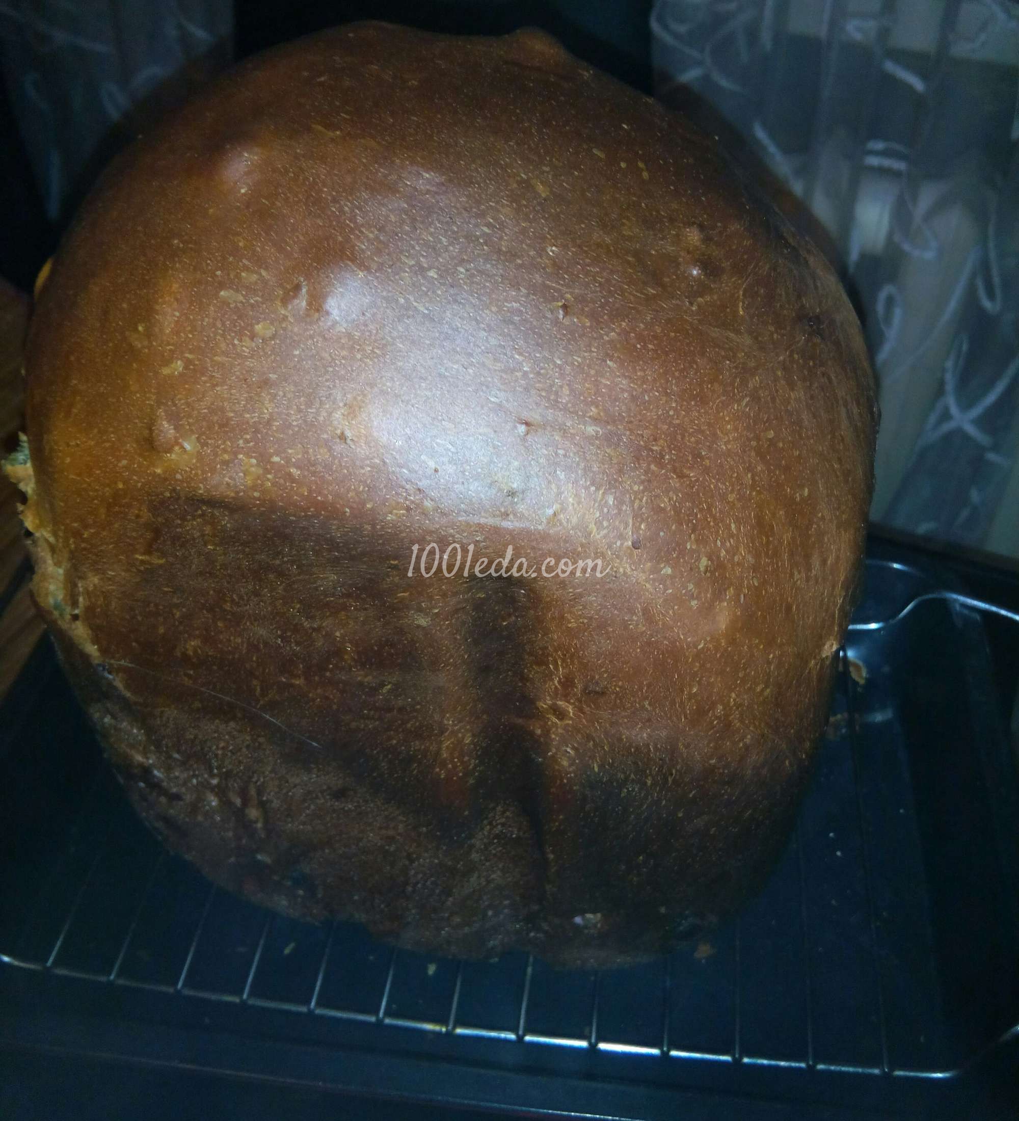 Кулич в хлебопечке с орехами и цукатами: рецепт с пошаговым фото - Шаг №11