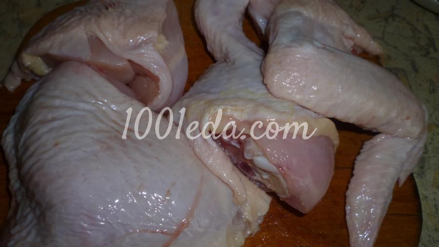 Курица, маринованная в вишне, под сыром с семечками: рецепт с пошаговым фото - Шаг №2