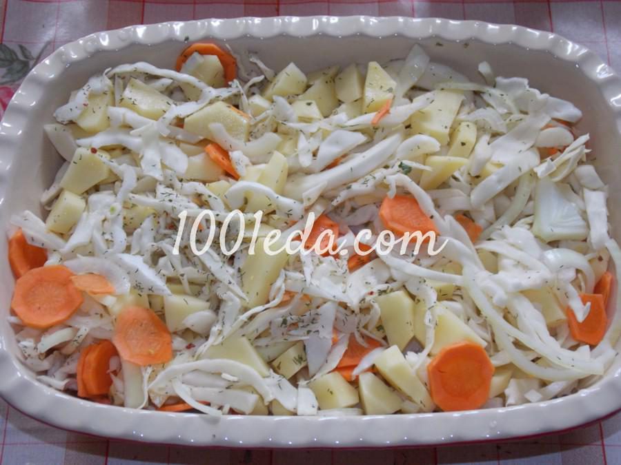 Курица на овощной подушке: рецепт с пошаговым фото - Шаг № 2 Курица на овощной подушке: рецепт с пошаговым фото - Шаг № 2