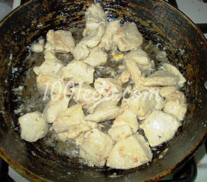 Куриная грудка с патиссонами: рецепт с пошаговым фото - Шаг №8