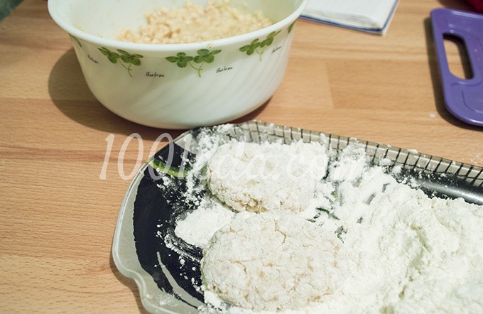 Куриные котлеты с фасолью под белым соусом: рецепт с пошаговым фото - Шаг №11