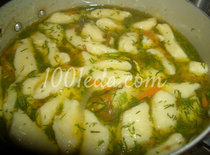 Куриный суп с картофельной лапшой: рецепт с пошаговым фото - Шаг №9