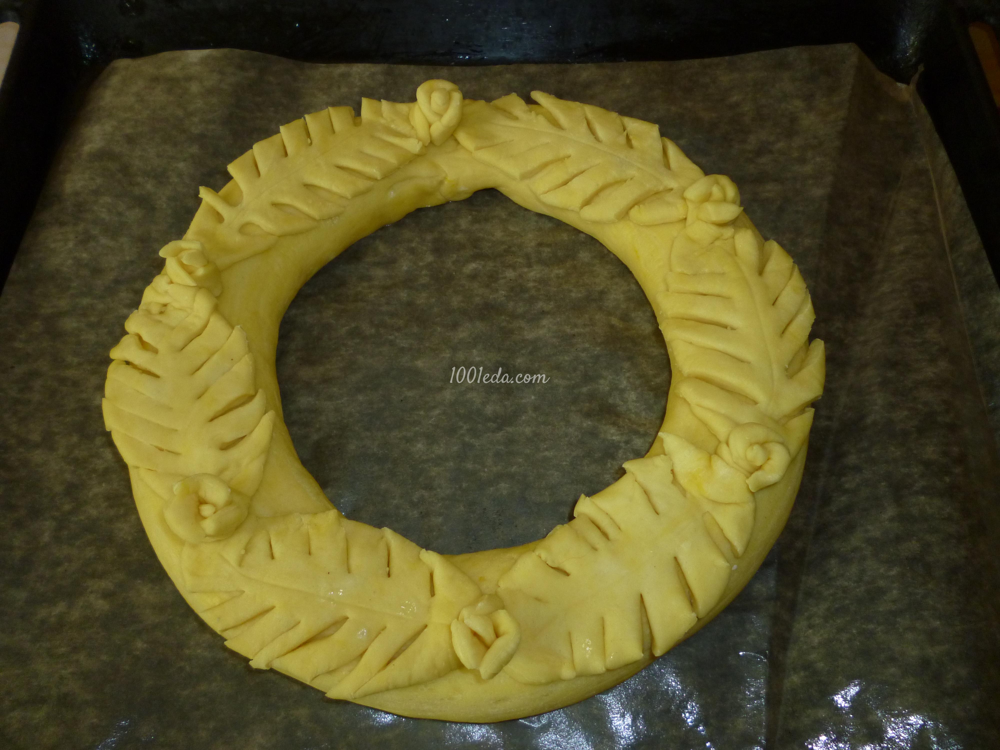 Ленивый дрожжевой пирог: рецепт с пошаговым фото - Шаг №12