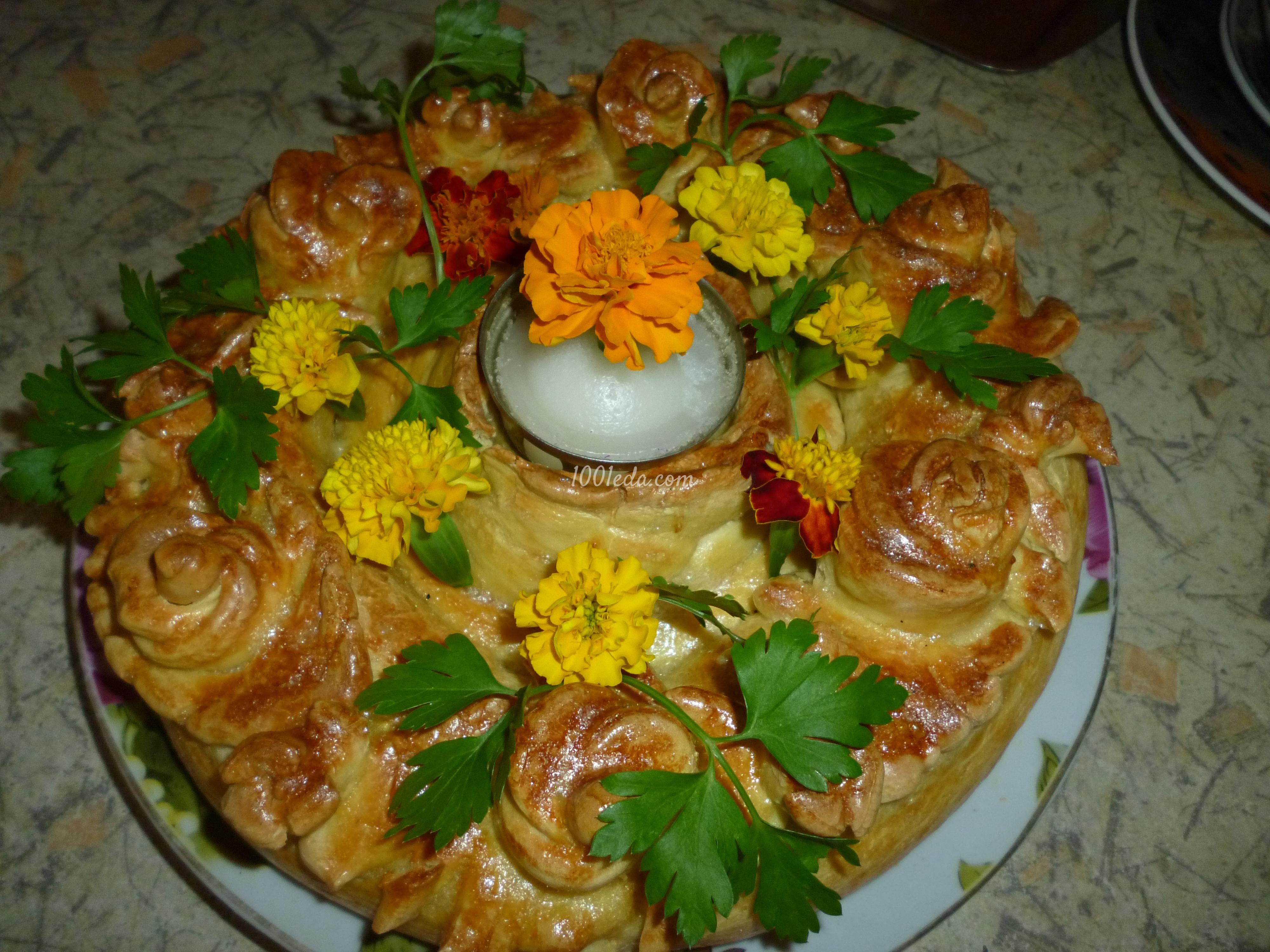 Ленивый дрожжевой пирог: рецепт с пошаговым фото - Шаг №17