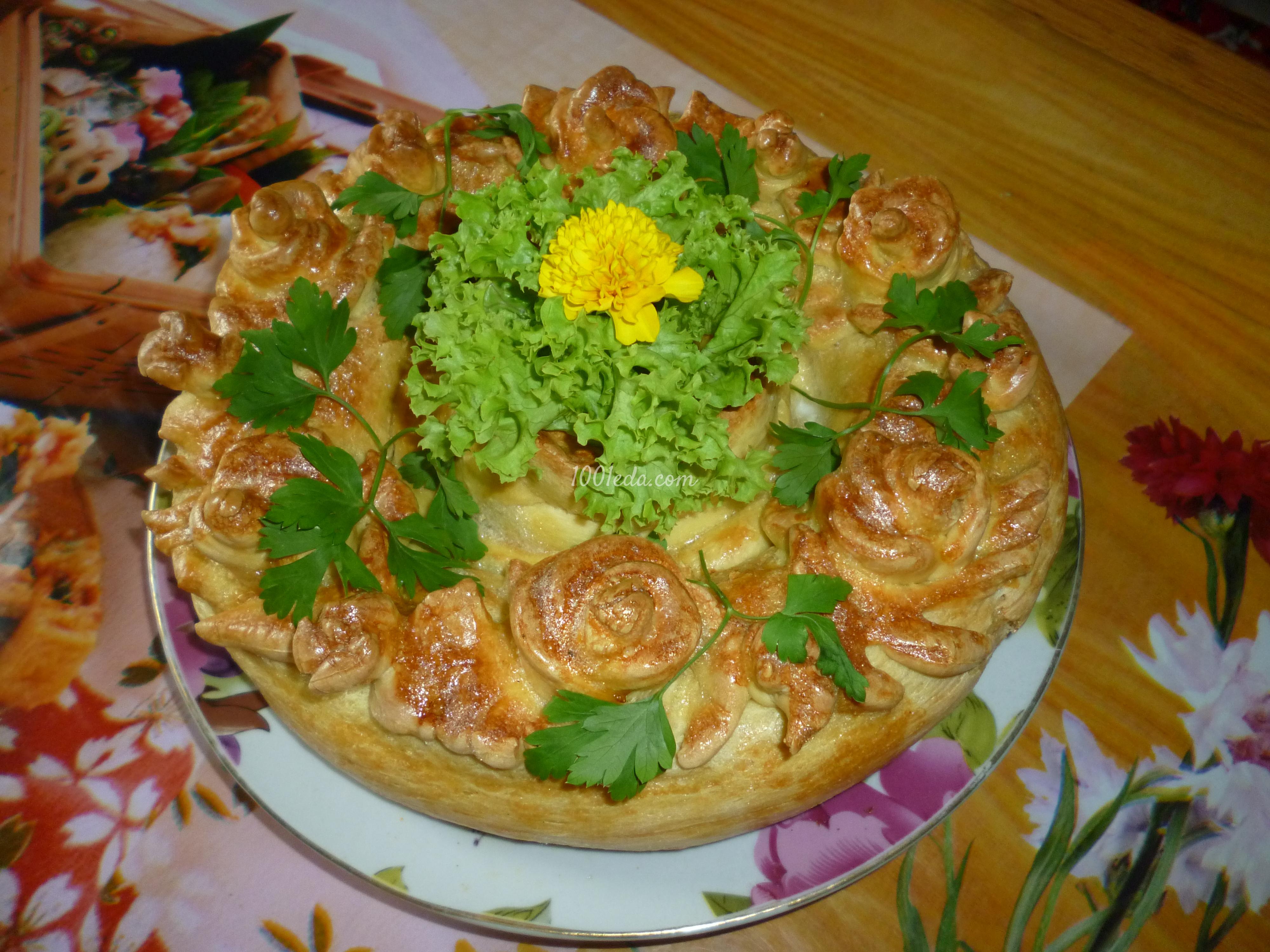 Ленивый дрожжевой пирог: рецепт с пошаговым фото - Шаг №19