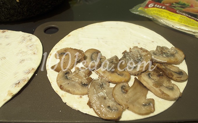 Лепешки тако с грибами в панировке: рецепт с пошаговым фото - Шаг №10