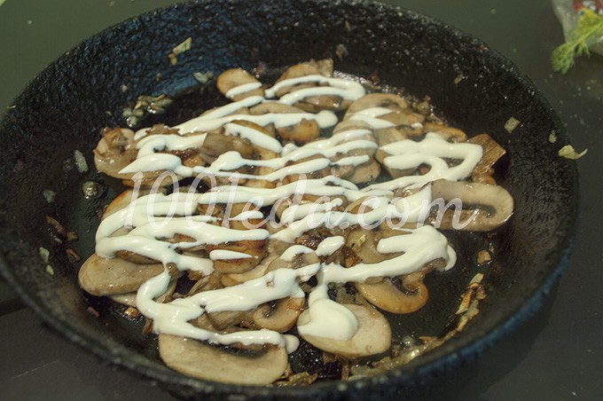 Лепешки тако с грибами в панировке: рецепт с пошаговым фото - Шаг №7