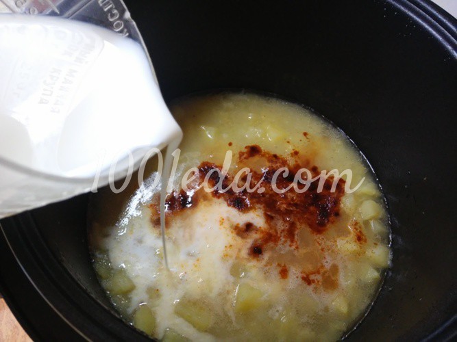 Локро де папас картофельный суп в мультиварке: рецепт с пошаговым фото - Шаг № 3