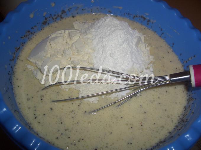 Маково-ореховый пирог в мультиварке: рецепт с пошаговым фото - Шаг №5