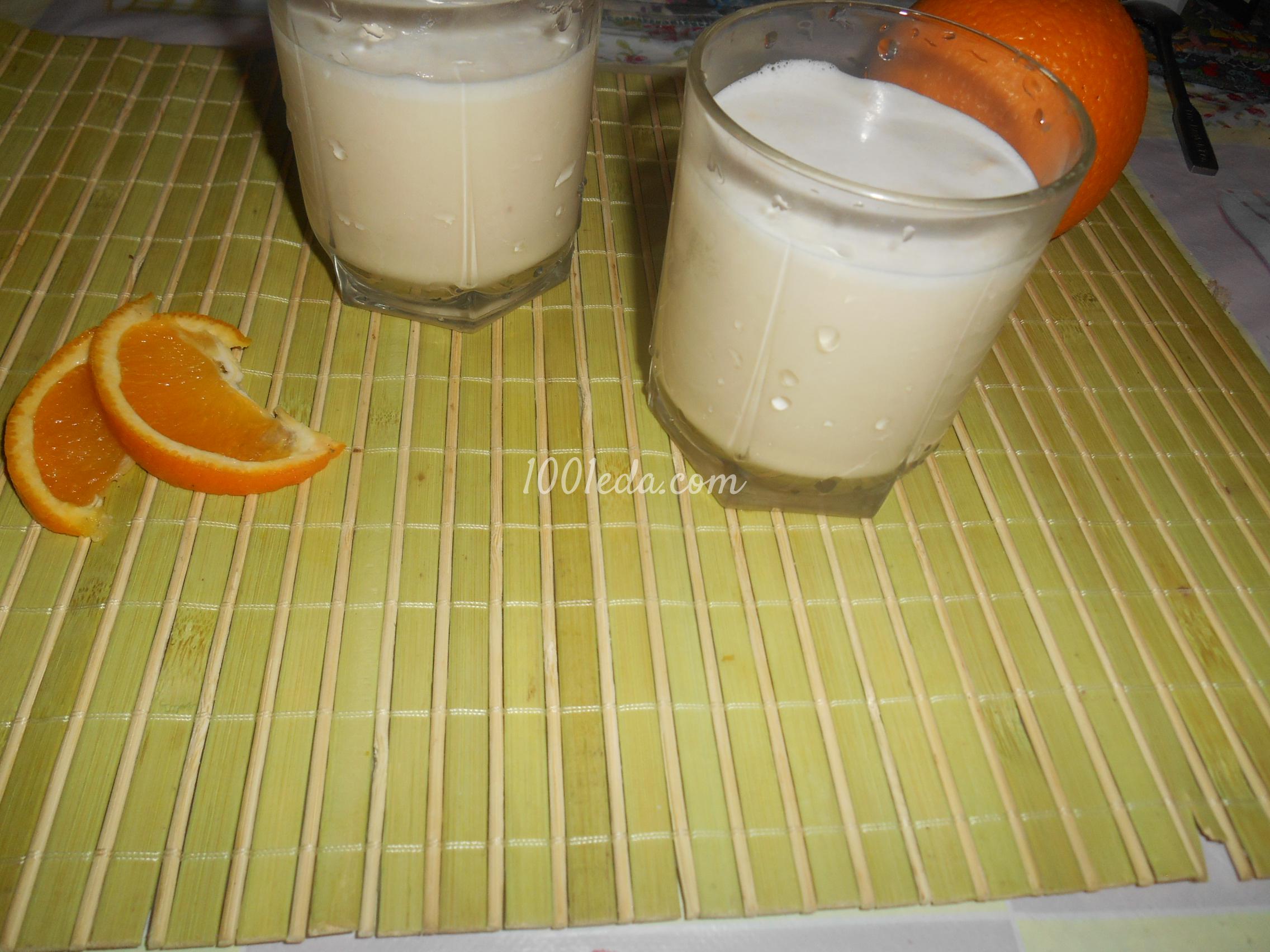 Молочно-апельсиновый коктейль с бананом: рецепт с пошаговым фото - Шаг №7