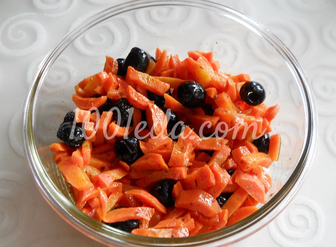 Морковь, запеченная с маслинами в прованском стиле - Шаг №1