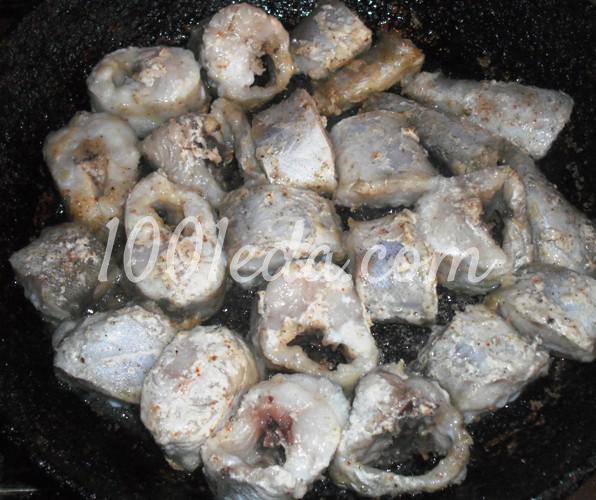 Морская рыба в духовке с овощами под майонезом: рецепт с пошаговым фото - Шаг №6