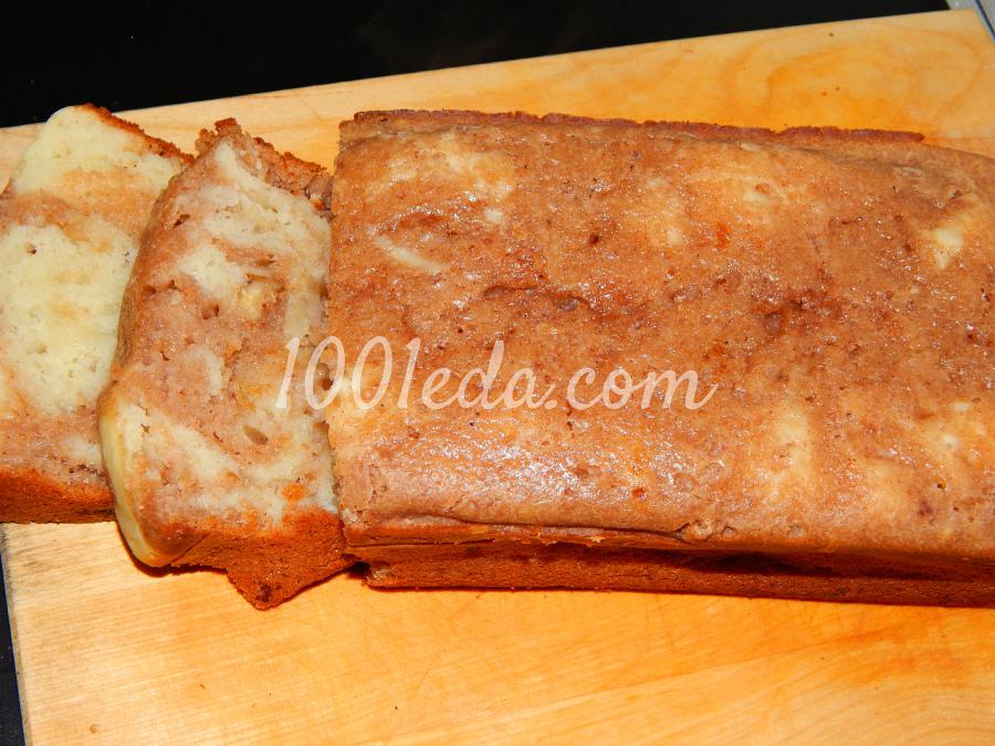 Мраморный кекс с грецким орехом: рецепт с пошаговым фото - Шаг №9