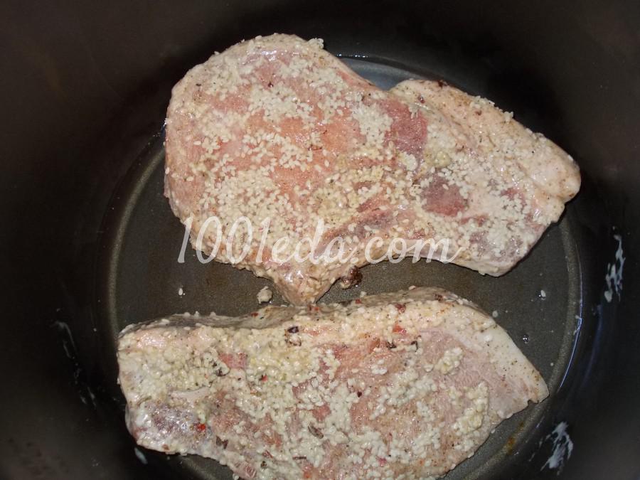 Жареное мясо с кунжутом в мультиварке: рецепт с пошаговым фото - Шаг №4