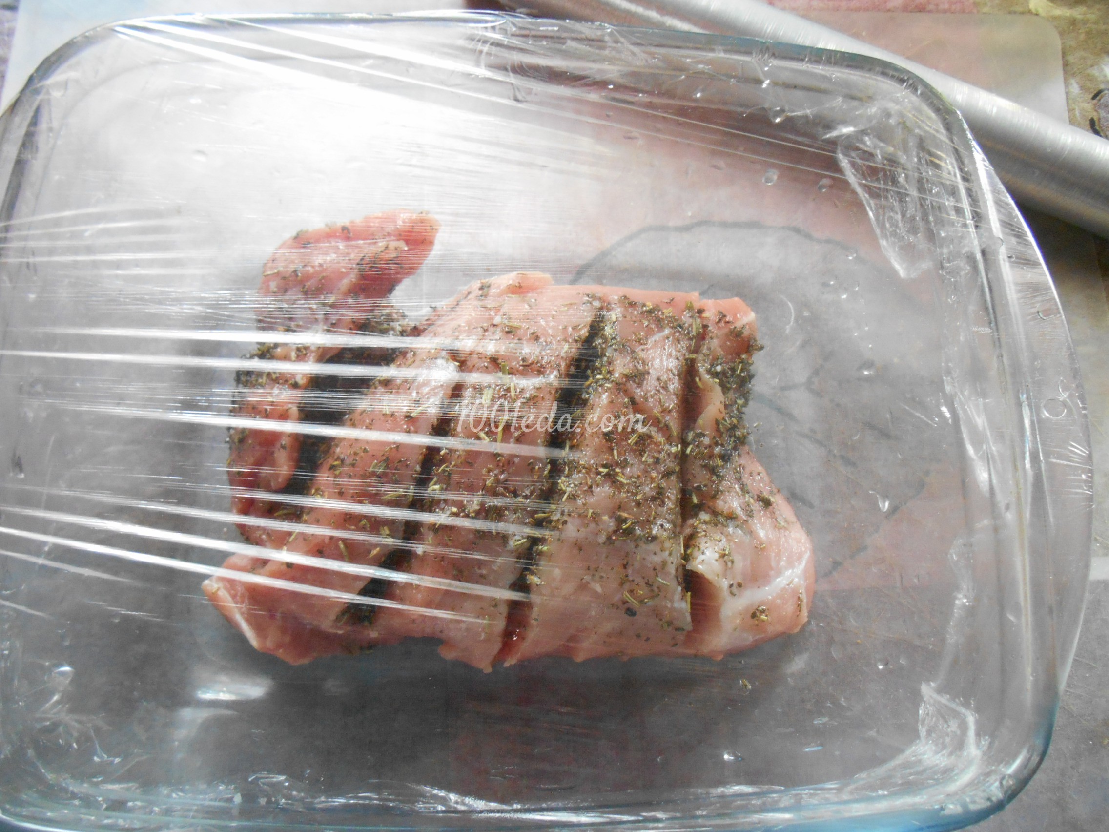 Мясо Праздничное, запечённое в фольге: рецепт с пошаговым фото - Шаг №4