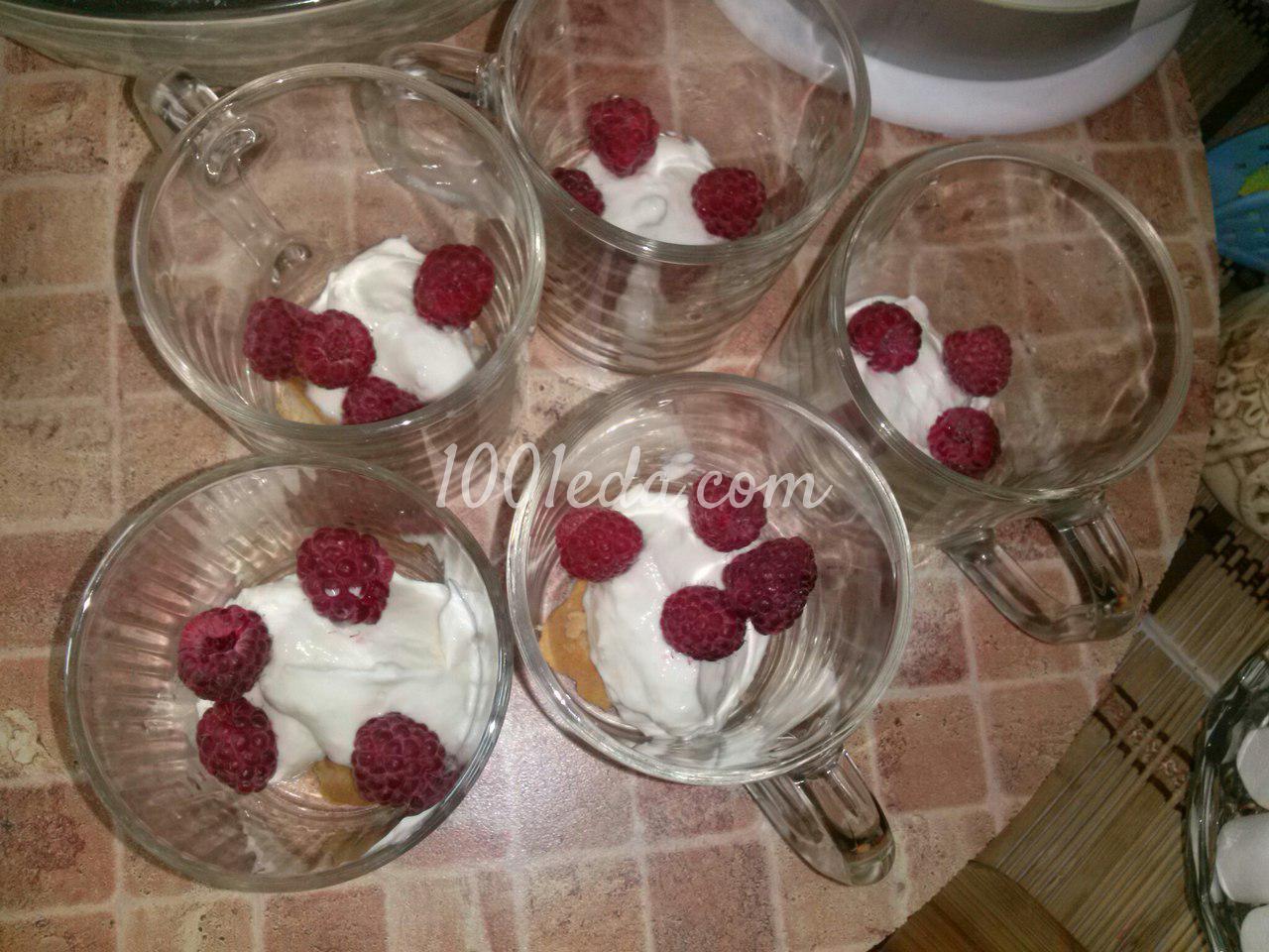 Нежный творожный десерт с фруктами для любимых маленьких гостей: рецепт с пошаговым фото - Шаг №8