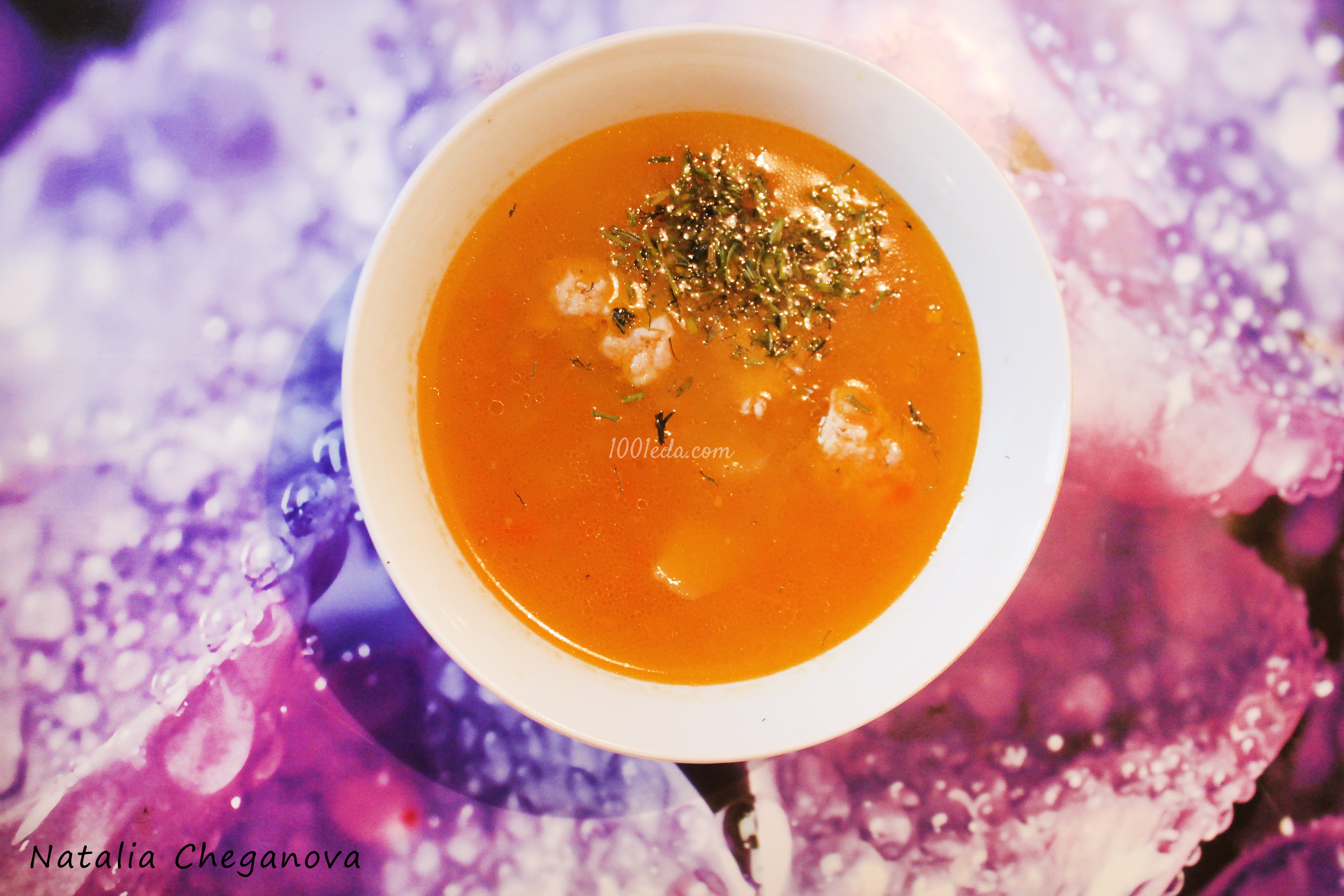 Необычный суп с фрикадельками в мультиварке: рецепт с пошаговым фото - Шаг №7